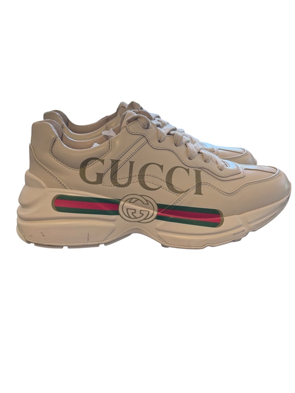 Gucci Rhyton Trainers with Vintage Logo